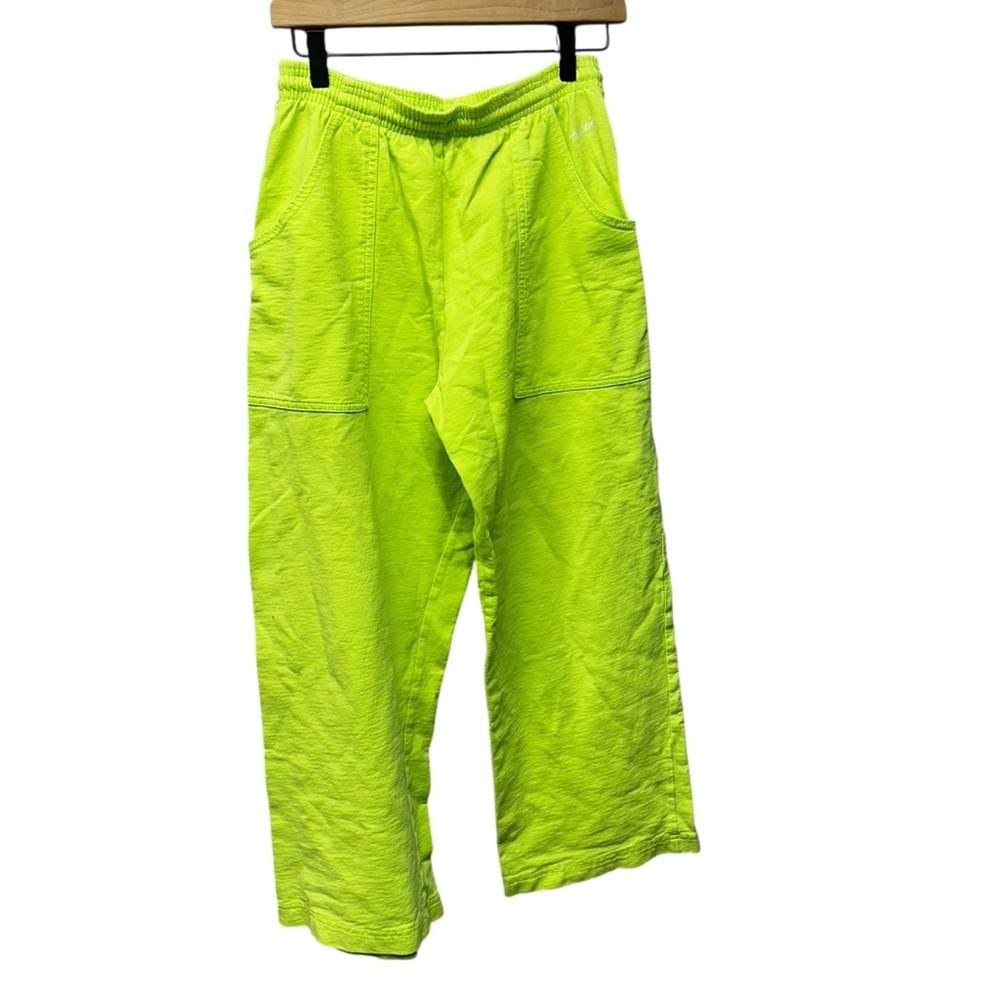 Vintage Hot Skins Neon Wide Leg Slouchy Sweat pant Small